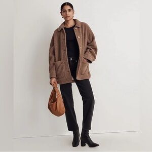 Like new Madewell Teddy Belrose shirt jacket XXS